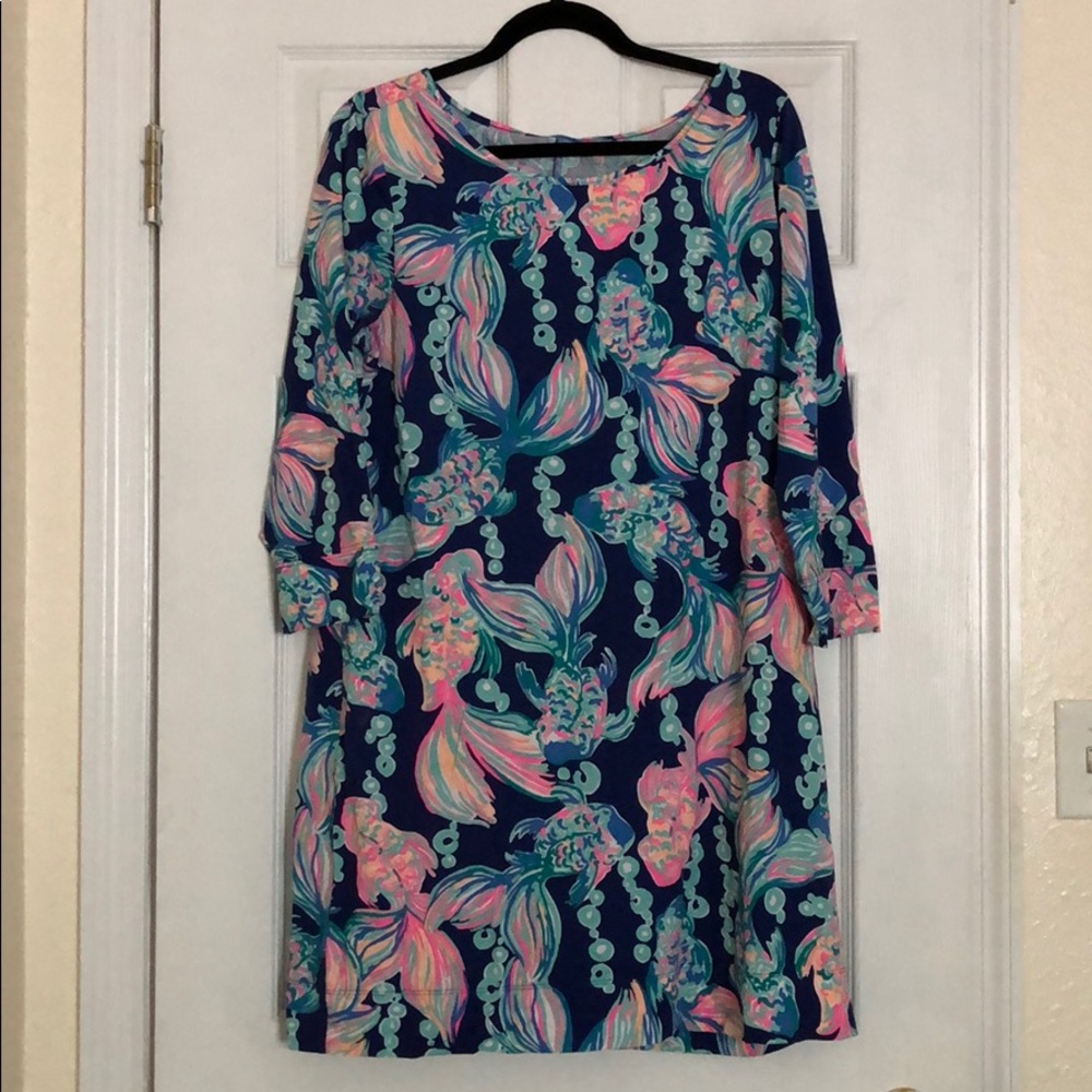 EUC XL Lilly Pulitzer Marlowe dress Going Coastal